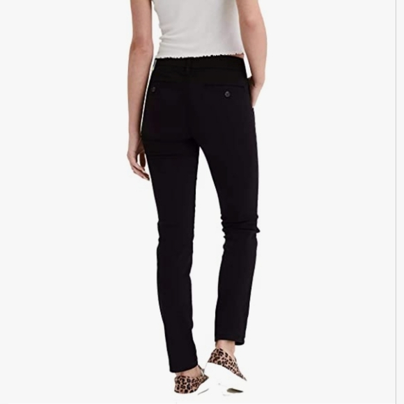 American Eagle | AEO Twill Super Stretch Skinny Jeans | Size 0 Regular - Picture 7 of 9